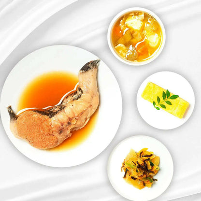カレイの煮つけのミールキット.